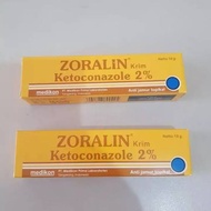 salep gatel-ZORALIN  ketoconazole -Salep Obat Gatal Selangkangan - Kurap - Kadas - Eksim - Kutu Air 