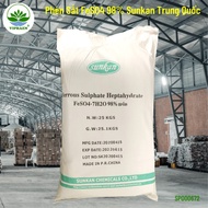 Feso4 Iron Alum 98% Sunkan China, cotton condenser glue, water sediment filter