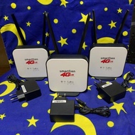 Smartfren 4G LTE Wi-Fi Box C17Y1A Wifi Modem Router Unlock 4G LTE B5'B40 850'2300MHz (Unit & Adapter