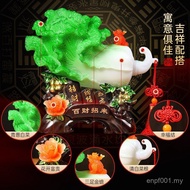 Opening Wine Cabinet Decoration Gifts Home Office Jade Cabbage Living Room Hundred Fortune Decoratio