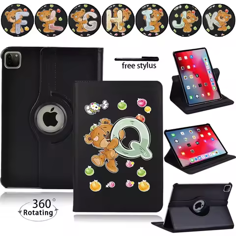 360 Rotating Tablet Case for IPad Pro 11 2021 2020 2018 IPad Pro 9.7 10.5 Bracket Cover Case for App