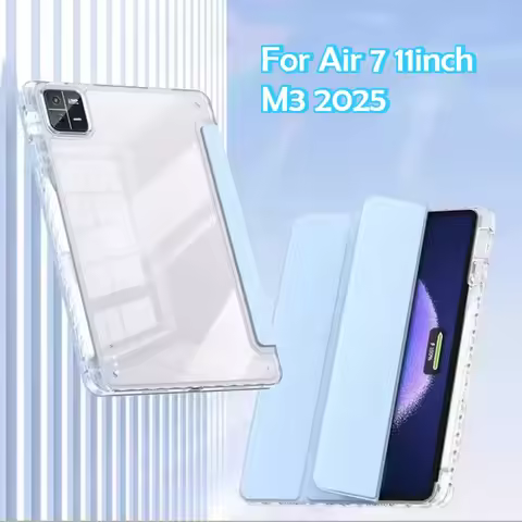 HD Clear Acrylic Tablet Case for IPad Air7 11 2025 M3 Air 13 Air7 11th A16 Pro 11 13 Air 6 13 5 4 9.