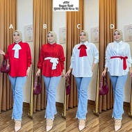 KEMEJA Twill Strap Shirt By Newbrand (PO 2 July)