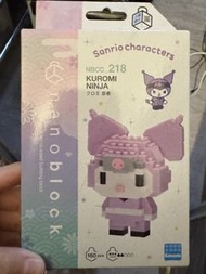 Nanoblock Sanrio Kuromi Ninja 積木