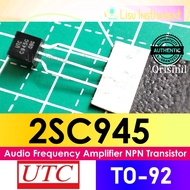 2SC945 Audio Frequency Amplifier High Frequency OSC NPN Transistor C945G 945 TO-92 UTC ORIGINAL