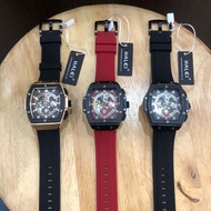 Jam Tangan Pria Halei Strap Rubber Krono Aktif Original 01