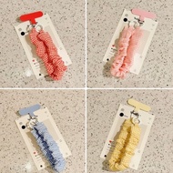 | USA SCRUNCHIE HP WRIST STRAP HANDPHONE STRAP MOBILE PHONE STRAP KEYCHAIN WRIST STRAP SCRUNCHIES