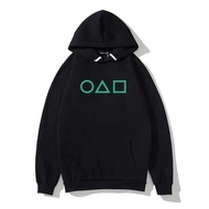 READY STOCK RINO BJ Weebee Squid Game Baju Perempuan Hoodies Sweater Autumn Winter Baju Women's Hood