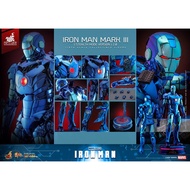 [Collection Boutique] Ready Stock HT HotToys 1/6 Iron Man MK3 Stealth 2.0 Blue Limited Soldier MMS81