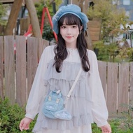 【DOUGHNUT】側背包 6.5吋 大耳狗喜拿 斜背包 手機包 防潑水 CNR