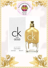 Calvin Klein CK One Gold EDT 100ml/200ml for Unisex (Tester W/O Cap/Retail Packaging) - BNIB Perfume/Fragrance