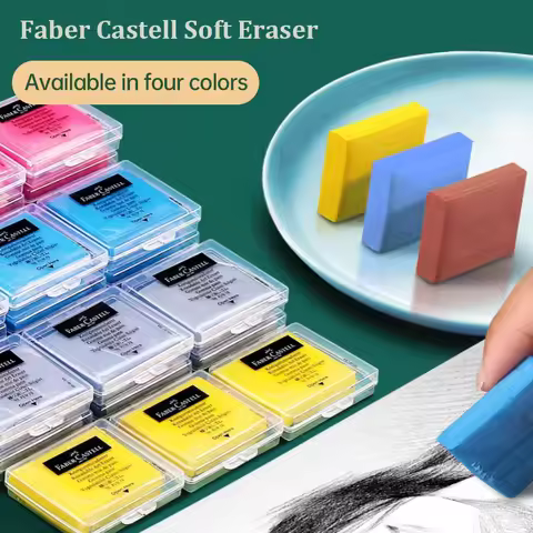Faber-castell Plasticity Rubber Soft Art Eraser Wipe Highlight Kneaded Rubber For Art Pianting Desig