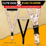 DOG ID Lace | Cute Dog Lanyard | Cute Dog Id Lace
