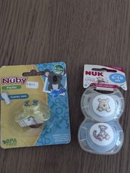 Nuby & NUK 安撫奶嘴 Disney Baby Pacifiers (6-12m & 6-18m)