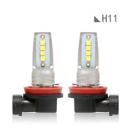 2PCS Led Bulb car LED headlights H11 3030 8LED fog lights LED bulb headlights