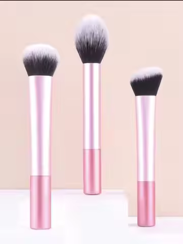 Long Tube Large Powder Brush, Contour Brush, Magic Finger Foundation Brush