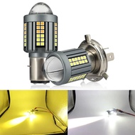 H4 motorcycle led light h6 ba20d led Headlight bulb Daytime Running Light fog lamp High and low beam