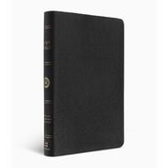 ESV Large Print Thinline Bible (Genuine Leather, Black)