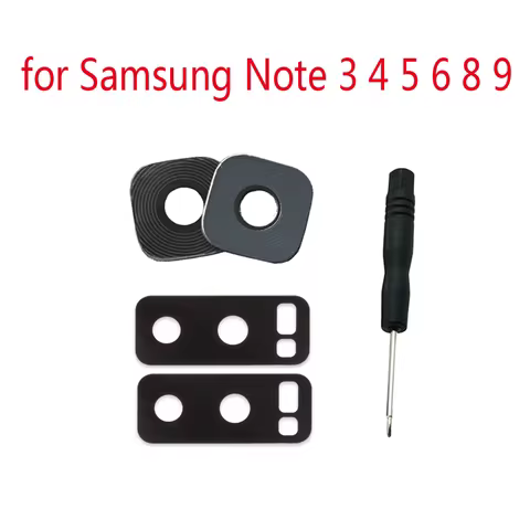 Phone Camera Glass Lens For Samsung Galaxy Note 3 4 5 7 8 9 Housing New Back Camera Safety Glass Rep
