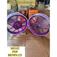 LIMITED EDTION MAGICBOY PANAREA125 SPORT RIM 14INCH CNC PURPLE MS102 SERIES READY STOCK SPORT RIM SC