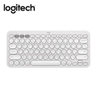 【Logitech 羅技】K380S 跨平台藍牙鍵盤 珍珠白