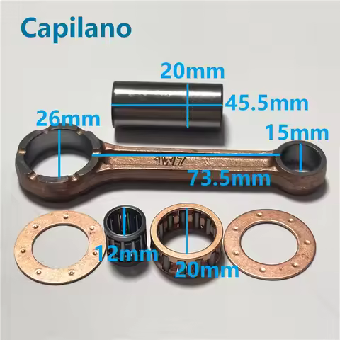 Scooter PW80 CY80 1W7 Crankshaft Connecting Rod Kit conrod For Yamaha 2 stroke scooter Yzinger PW 80