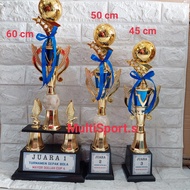 PIALA TROPHY BOLA 123 KAKI 2 KAKI 1 SET