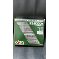KATO N Scale Sakae 6300 Series 4-Car Knotted Set, with Original Display Box, Appearance As Shown in 