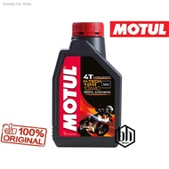 ▬( GIFT ) MOTUL 4T H-TECH 100 10W40 10W50 FULLY SYNTHETIC ENGINE Oil Motorcycle 1 LITER 100% ORI MOTUL Y15ZR LC135 RS150