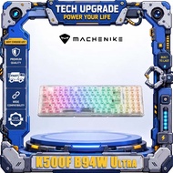 Machenike K500F‑B94W Ultra Wireless Mechanical Keyboard 96% Layout 2.4G Bluetooth Wired Hot‑swap RGB