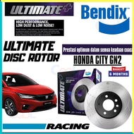 Bendix Ultimate+ Front Set Disc Rotor - Honda City GN2/T00 2020 BR9533 ULT+