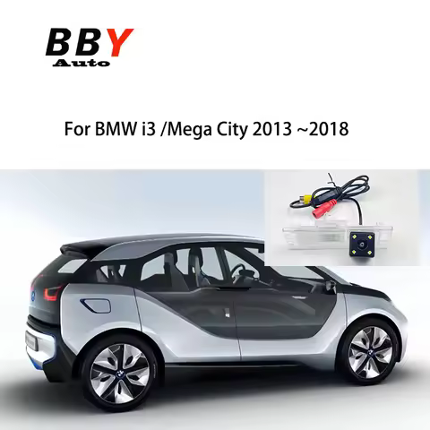 License plate camera For BMW i3/Mega City 2013 2014 2015 2016 2017 2018 Trajectory Dynamic Vehical B