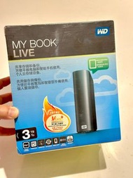 WD MY BOOK LIVE 3TB hard disk