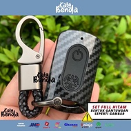 Cover Remote Carbon Yamaha Nmax Aerox Connected Key Xmax Keyless Original