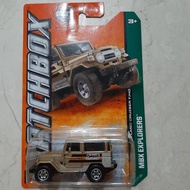Matchbox 1968 toyota land cruiser fj40