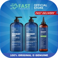 Botanic Hearth Rosemary Mint Shampoo 473ml / Conditioner 473ml / Hair Oil 198ml