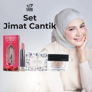 DHERBS SET JIMAT CANTIK DELIMA + BEST SKIN POWDER FOUNDATION