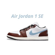 👟Air Jordan 1 Low SE 白/黑/帆船白/藍灰色FQ7832-142 男款鞋