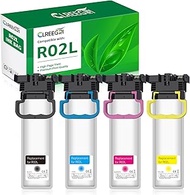 Remanufactured R02L Ink Cartridge R02L120 R02L220 R02L320 R02L420 R02 Compatible with Workforce Pro 