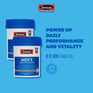 [EXP 31 JUL 2027] [Twin Pack] Swisse Ultivite Men's Multivitamin 120 Tabs