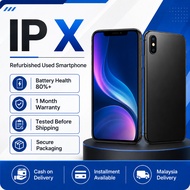IP X Refurbished Used Smartphone 64GB 256GB Second Hand Phone Malaysia Delivery COD Installment Avai