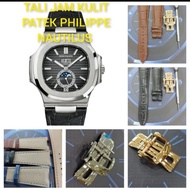 Leather watch strap fits PP Nautilus