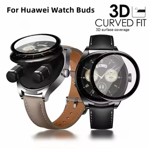 1-3PCS 3D Curved Film For Huawei Watch Buds Screen Protector Soft Protective Film For Huawei Smart W