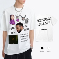 DRAKE - Album Collection For All the Dogs & certified lover boy oversized printed cotton T-shirt