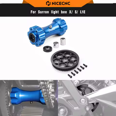 NICECNC Middle Drive Axis & Secondary Pulley For Surron light bee X light bee S Segway X160 Segway X