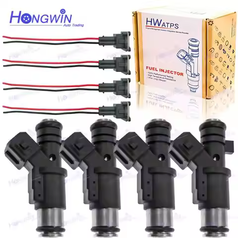 4pcs Fuel Injectors Connector 1984E0 01F002A 0280156357 348001 H00101F002A For Peugeot Citroen Berli