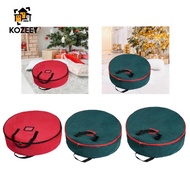 [KOZEEY] Christmas Wreath Storage Bag Garage Organization Decorating Holiday Bag