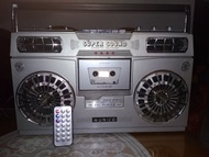 Tape radio jadul lawas normal BOOMBOX UNICO SC-301 modif bluetooth