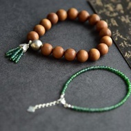 【清露】天然A貨危地馬拉翡翠色料極細手繩手鏈