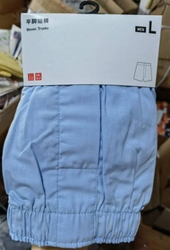 Uniqlo (ซื้อ2ชิ้นพร้อม Gratis Ongkir) Uniqlo ชุดชั้นในชายบ็อกเซอร์ขนาดใหญ่กางเกง Arlo ทรงหลวมผ้าฝ้าย